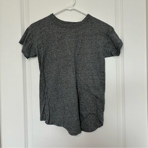 4/$25 Madewell Basic Neutral Minimalist Heather Gray Tee Women’s XS